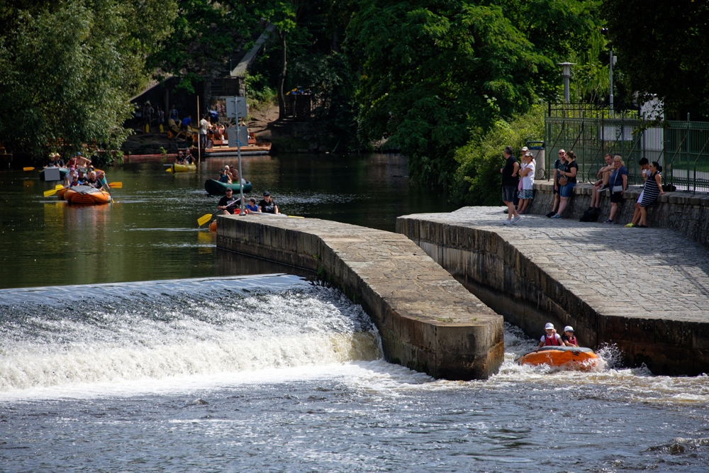 Wasserrutsche