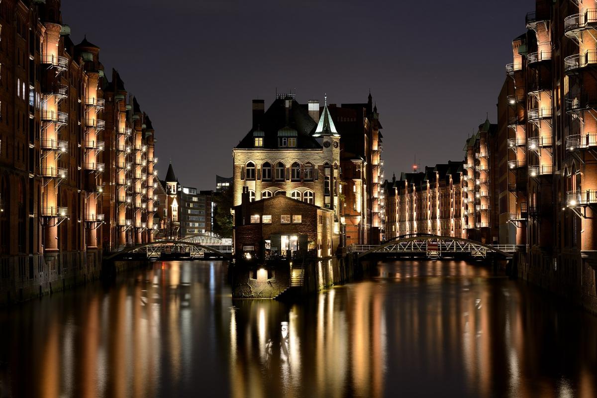 Wasserschloss Speicherstadt Hamburg