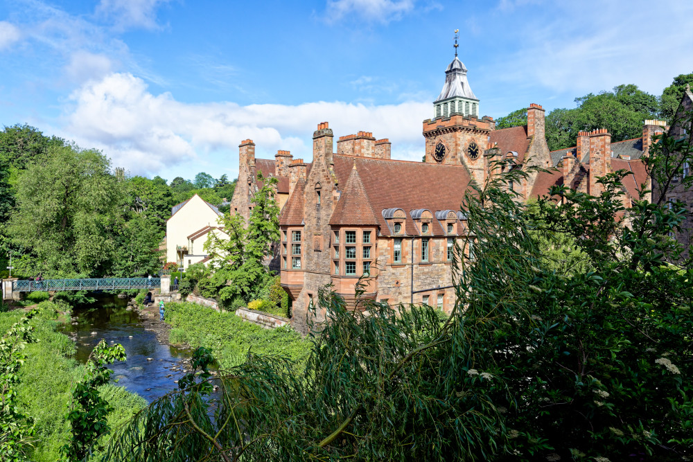 Well Court Clock Tower - Dean Village 1.jpg