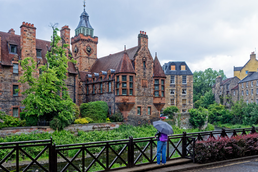Well Court Clock Tower - Dean Village.jpg