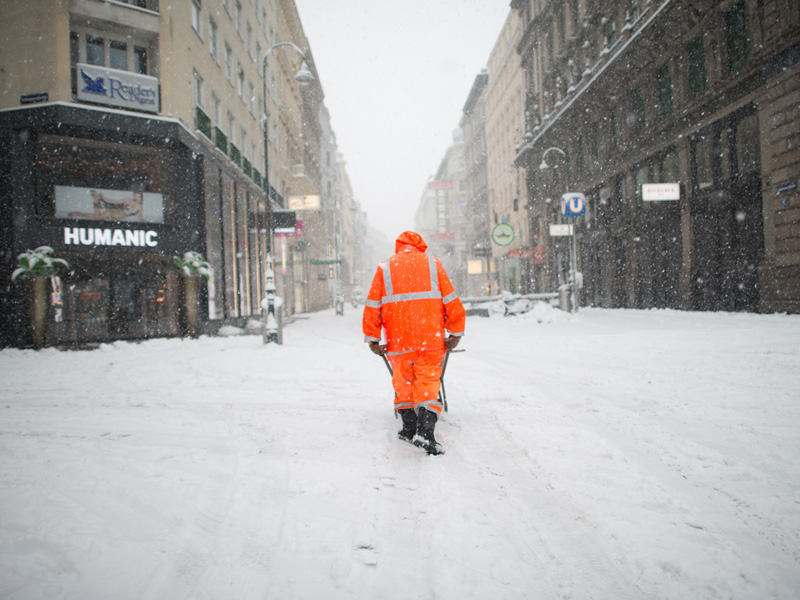Wien im Schnee