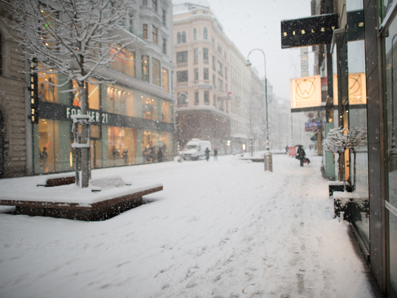 Wien im Schnee