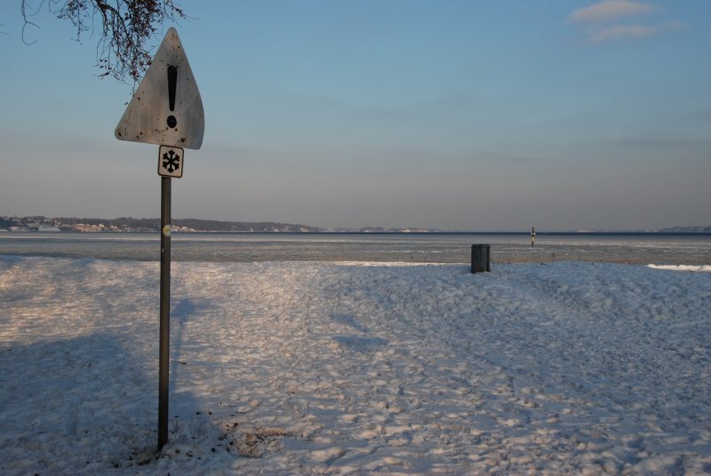winterstrandwarnung
