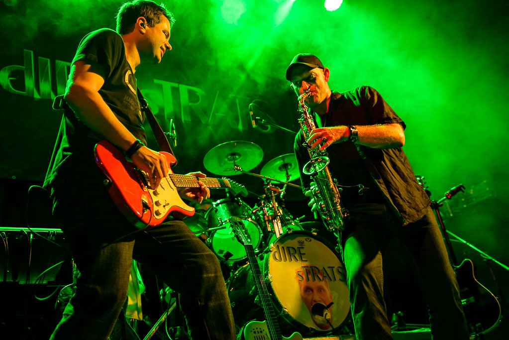Wolfgang Uhlich, Matthias Schinkopf, Dire Strats im Café Hahn, Koblenz am 10.05.2014