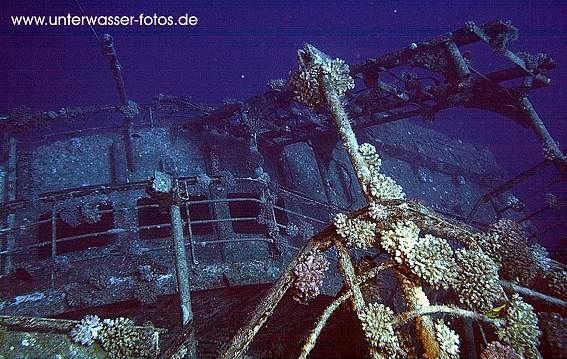 wrack der salem express im roten meer