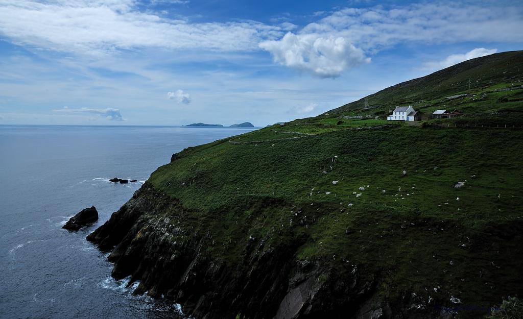 X 0109 Irland 2011 cottach near the sea