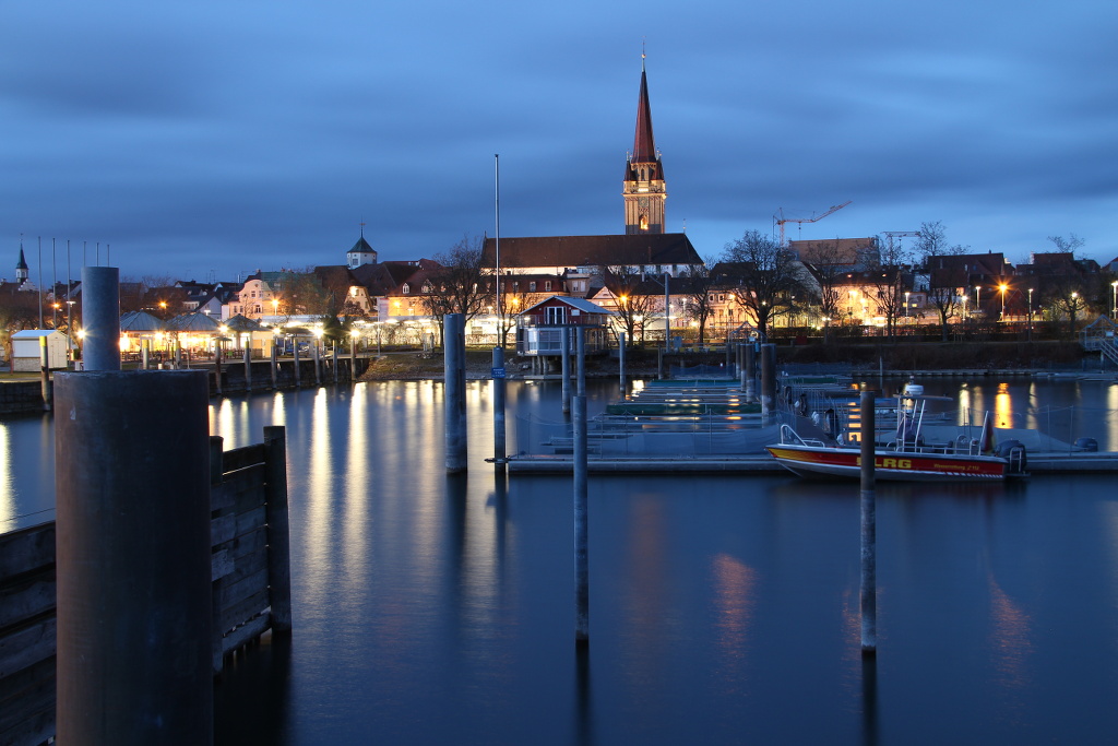 Yachthafen Radolfzell - Blick aufs Münster