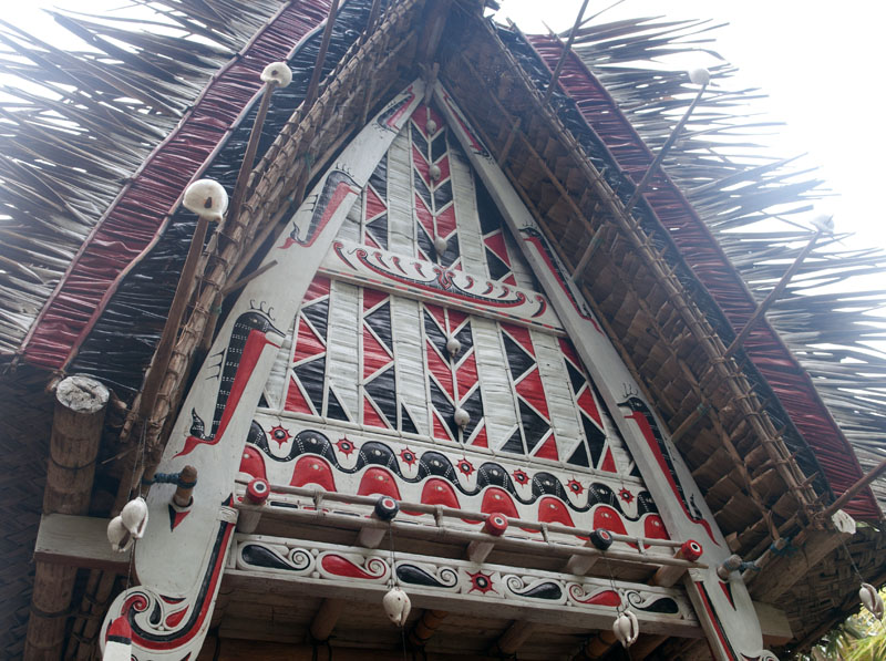 Yams Haus Trobriand Inseln