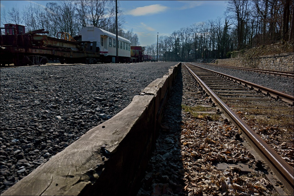Zeche Piesberg, OS - 22.04.2013 - Bahnsteig