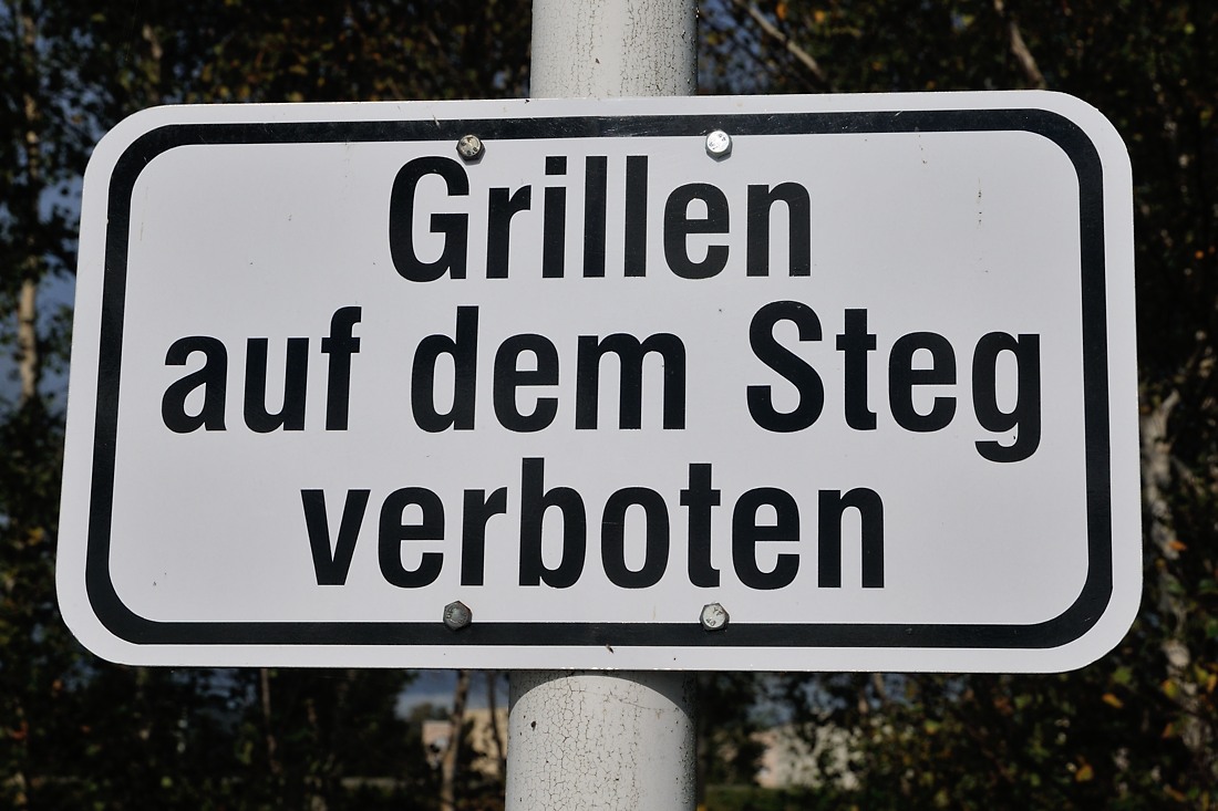 Zingst Grillschild