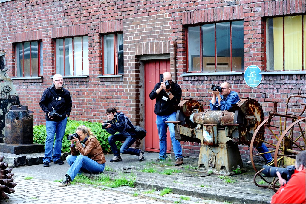 Zollverein - 30.07.2011 Bildgestaltungskurs an Schacht 1/2/8