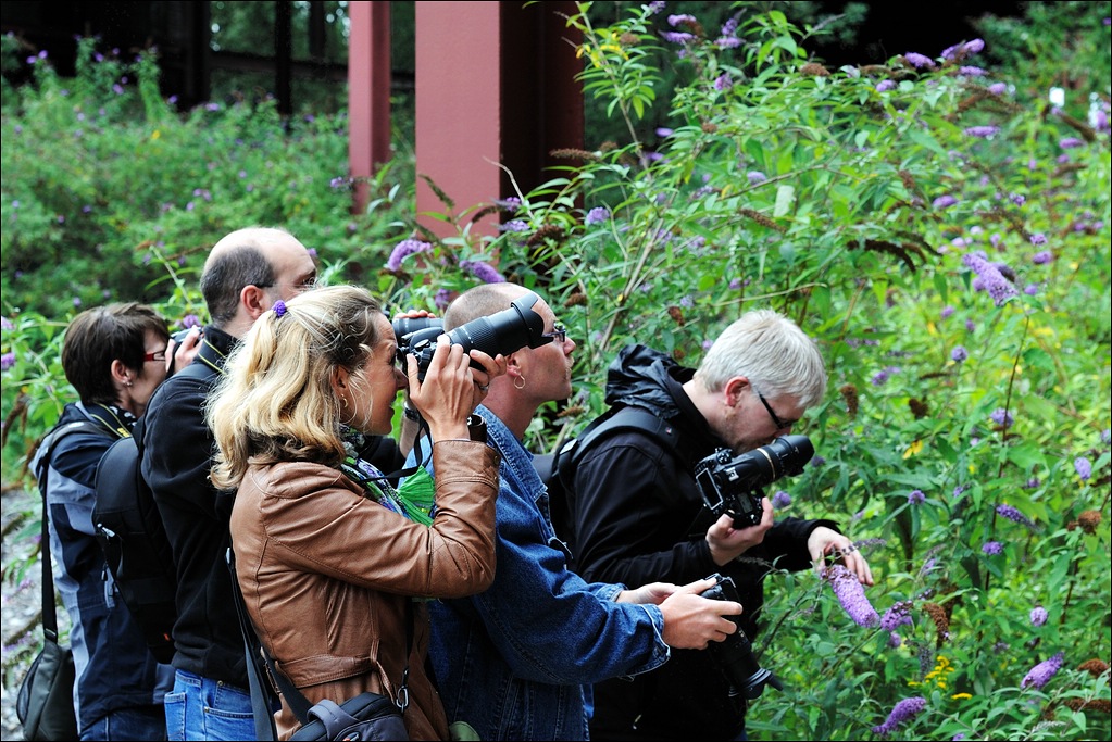 Zollverein - 30.07.2011 Bildgestaltungskurs unter dem Haken