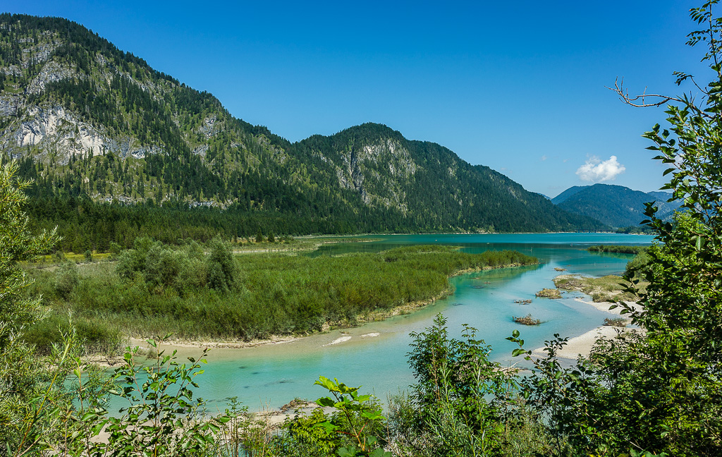 Zufluss Isar Sylvensteinsee
