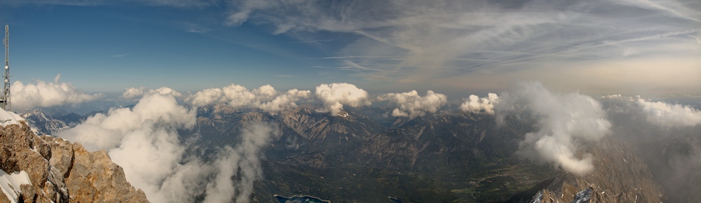Zugspitze Panorama
