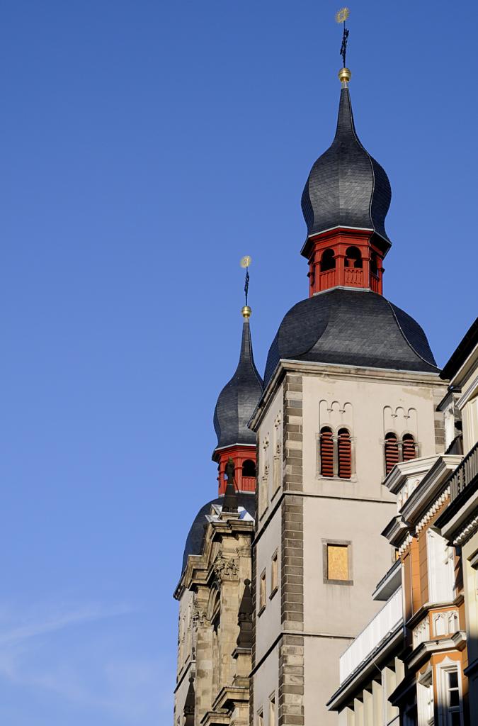 Zwei Kirchtürme