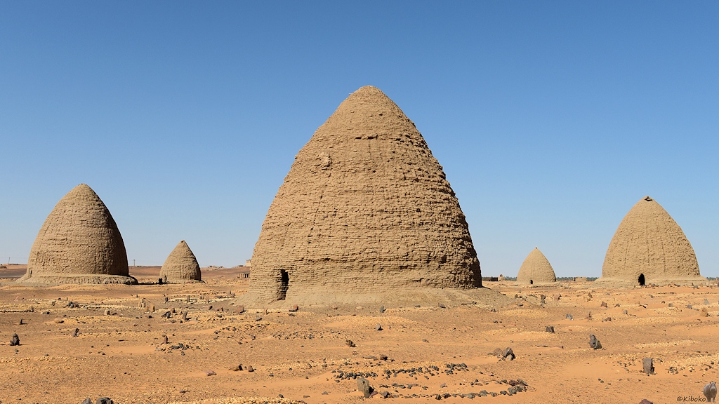Friedhof in Old Dongola