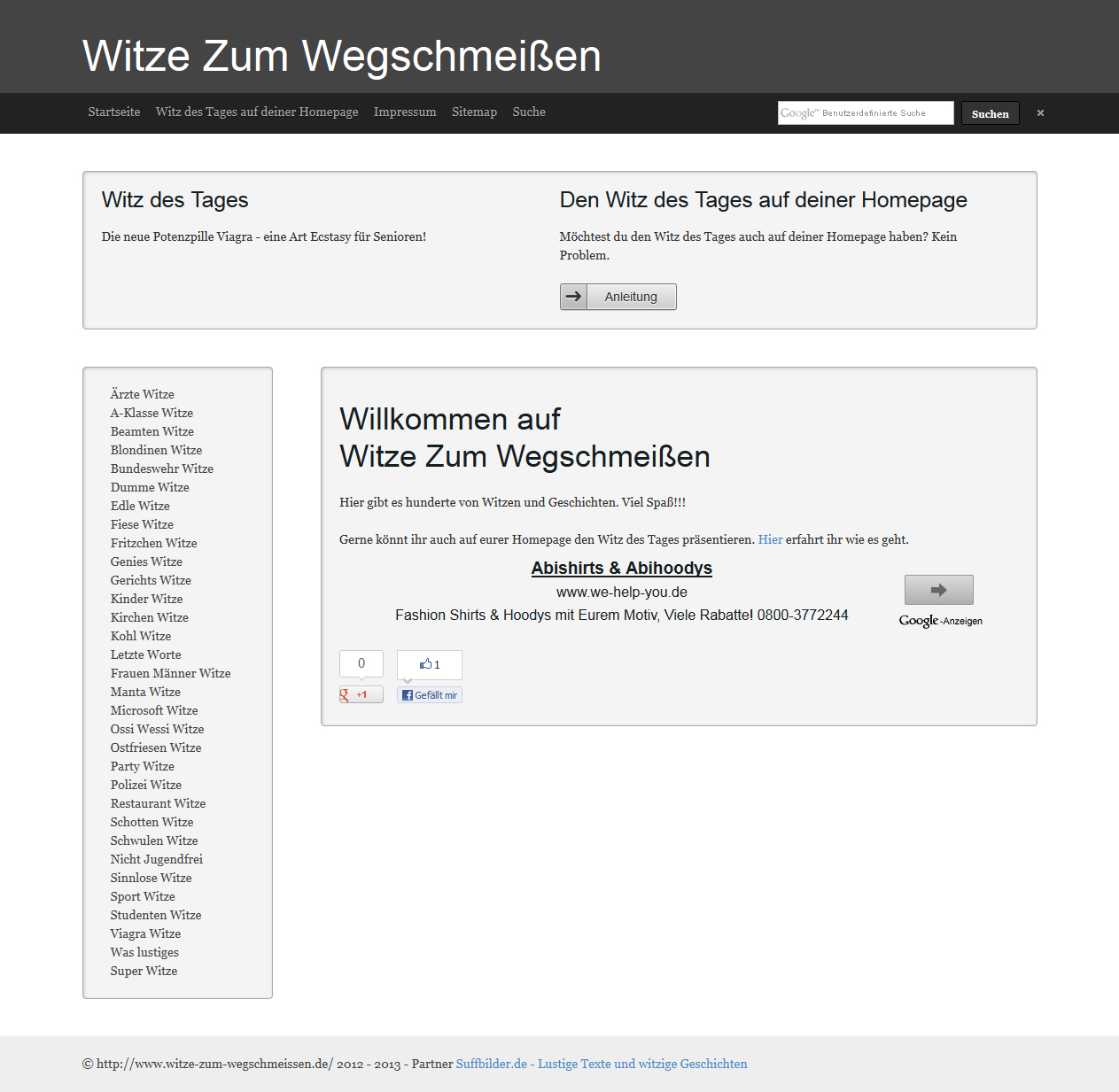 www.witze-zum-wegschmeissen.de