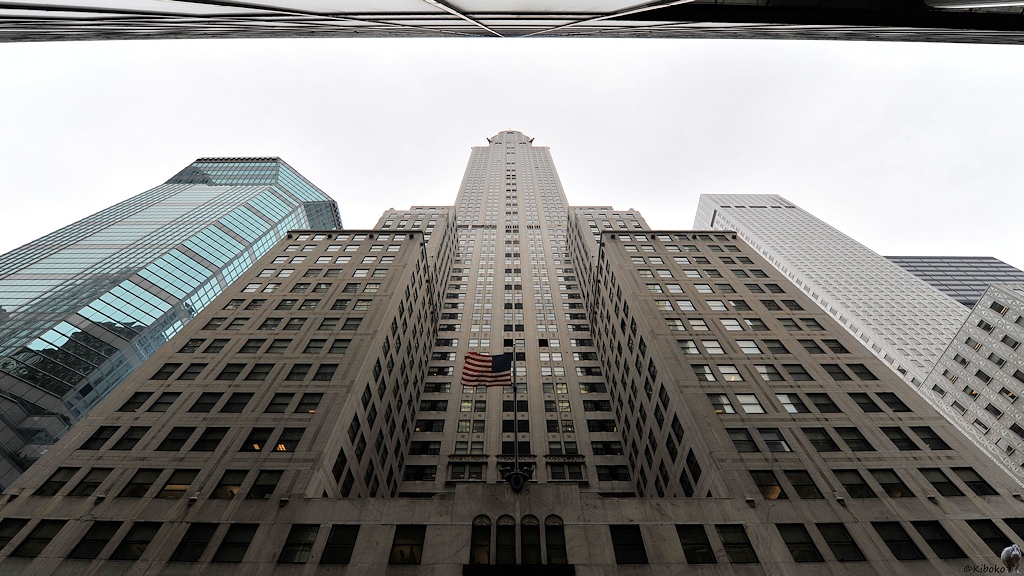 Chrysler Building von unten betrachtet