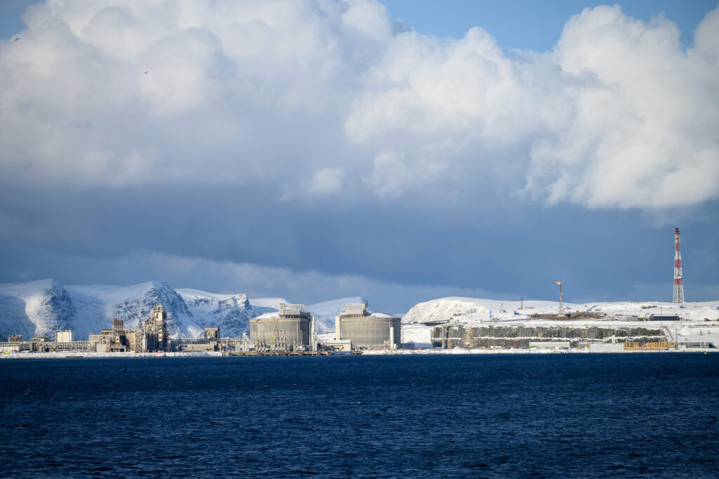 LNG Produktion auf Melkøya LNG Produktion auf Melkøya