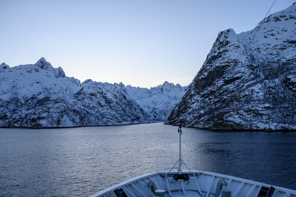 Eingang zum Trollfjord Eingang zum Trollfjord