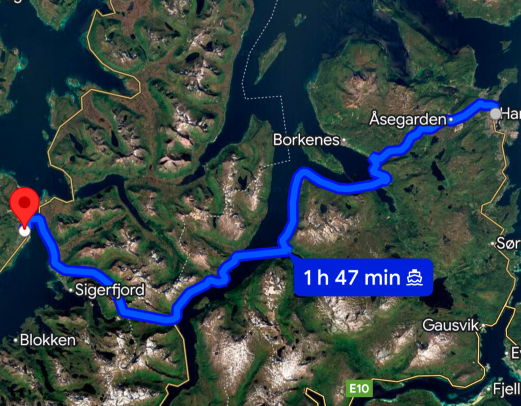 Harstad - Sortland Harstad - Sortland
